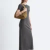 Midi-Jerseykleid