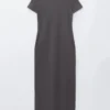 Midi-Jerseykleid