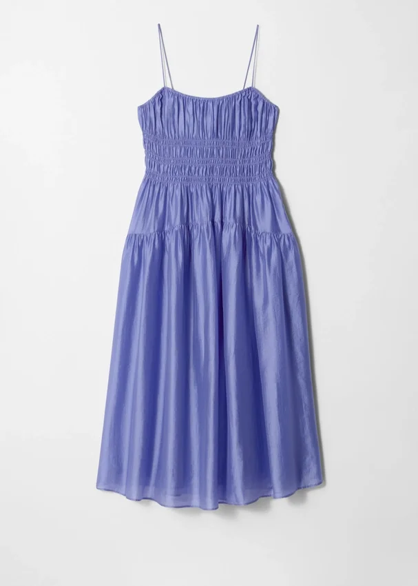 Midi-Kleid mit Rüschen Midi-Kleid mit Rüschen