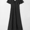 Midikleid aus Leinen Midikleid aus Leinen
