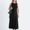 Midikleid aus Rippstrick Midikleid aus Rippstrick