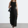 Midikleid aus Rippstrick Midikleid aus Rippstrick