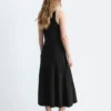 Midikleid aus Rippstrick Midikleid aus Rippstrick