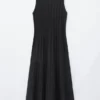 Midikleid aus Rippstrick Midikleid aus Rippstrick