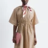 Midikleid mit Kordelzug Midikleid mit Kordelzug