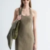 Midikleid mit Neckholder