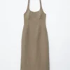 Midikleid mit Neckholder