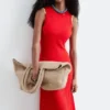 Midikleid mit Rippmuster Midikleid mit Rippmuster