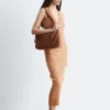 Midikleid mit Spacedye-Effekt und Neckholder Midikleid mit Spacedye-Effekt und Neckholder