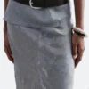 Midiröcke aus Viskose-Seiden-Jacquard Midiröcke aus Viskose-Seiden-Jacquard