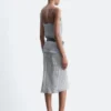 Midiröcke aus Viskose-Seiden-Jacquard Midiröcke aus Viskose-Seiden-Jacquard