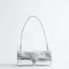Mini-Leder-Schultertasche Mini-Leder-Schultertasche