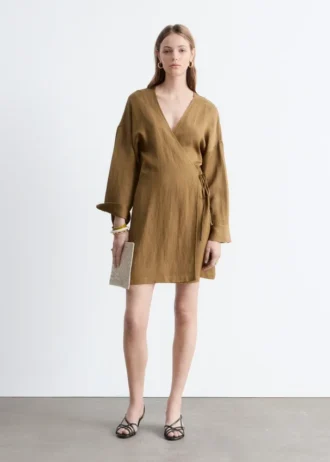 Mini-Wickelkleid