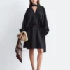 Minikleid mit Schaldetail Minikleid mit Schaldetail
