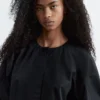 Minikleid mit voluminösen Ärmeln