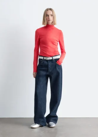 Minimalistische Ledersneaker