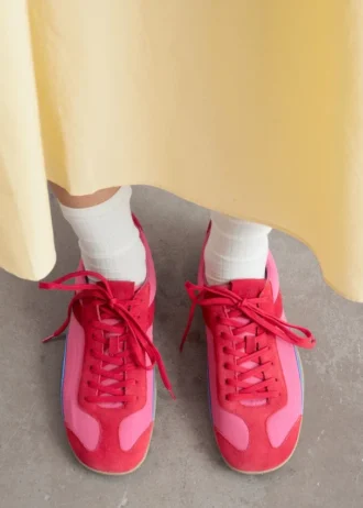 Minimalistische Ledersneaker
