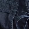 Minirock aus Denim mit Bindeband Minirock aus Denim mit Bindeband