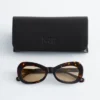 Ovale Cat-Eye-Sonnenbrille Ovale Cat-Eye-Sonnenbrille