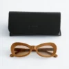 Ovale Cat-Eye-Sonnenbrille Ovale Cat-Eye-Sonnenbrille