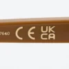 Ovale Cat-Eye-Sonnenbrille Ovale Cat-Eye-Sonnenbrille