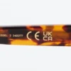 Ovale Sonnenbrille aus Acetat