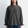 Oversized-Baumwollhemd