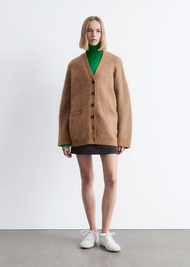 Oversized-Cardigan aus Mohair-Mischung Oversized-Cardigan aus Mohair-Mischung