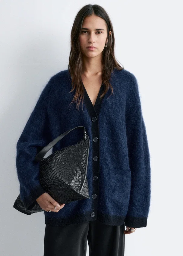 Oversized-Cardigan aus Mohair-Mischung Oversized-Cardigan aus Mohair-Mischung