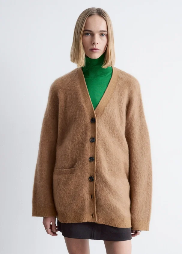 Oversized-Cardigan aus Mohair-Mischung Oversized-Cardigan aus Mohair-Mischung