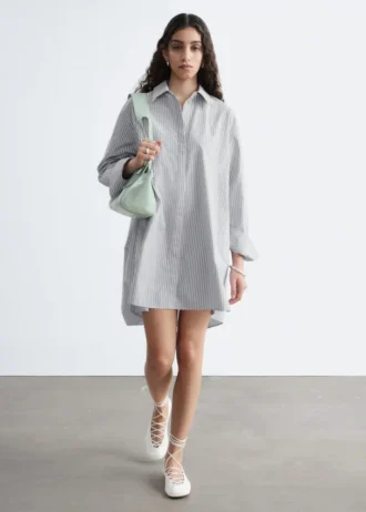 Oversized-Hemd-Minikleid Oversized-Hemd-Minikleid