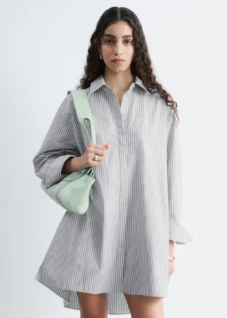 Oversized-Hemd-Minikleid Oversized-Hemd-Minikleid