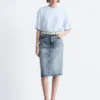 Oversized-T-Shirt aus Baumwolle