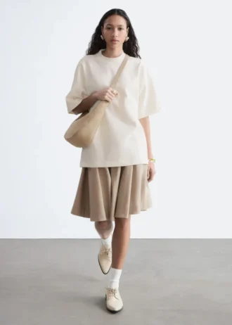 Oversized-T-Shirt aus Baumwolle