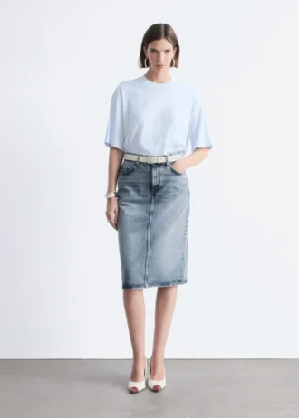 Oversized-T-Shirt aus Baumwolle