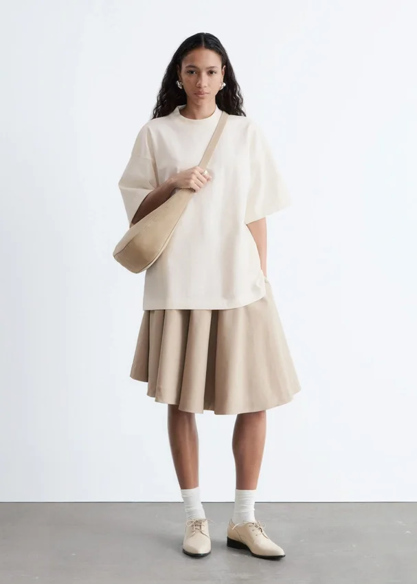 Oversized-T-Shirt aus Baumwolle Oversized-T-Shirt aus Baumwolle