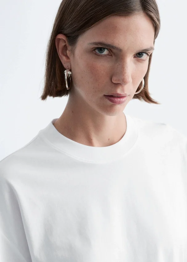 Oversized-T-Shirt aus Baumwolle Oversized-T-Shirt aus Baumwolle