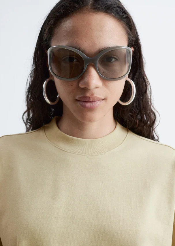 Oversized-T-Shirt aus Baumwolle Oversized-T-Shirt aus Baumwolle