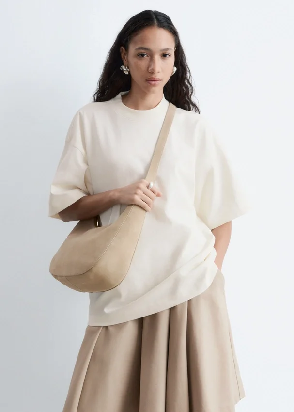 Oversized-T-Shirt aus Baumwolle Oversized-T-Shirt aus Baumwolle