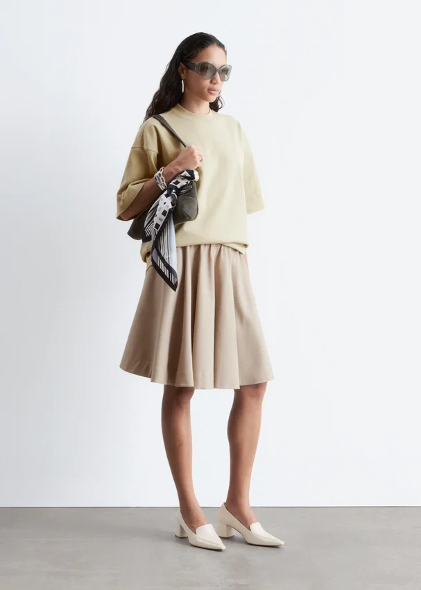 Oversized-T-Shirt aus Baumwolle Oversized-T-Shirt aus Baumwolle
