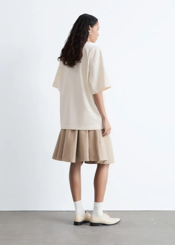Oversized-T-Shirt aus Baumwolle Oversized-T-Shirt aus Baumwolle