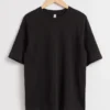 Oversized-T-Shirt aus Baumwolljersey Oversized-T-Shirt aus Baumwolljersey