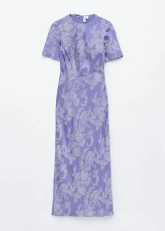 Paisley-Maxikleid aus Viskose Paisley-Maxikleid aus Viskose