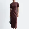 Paisley-Maxikleid aus Viskose Paisley-Maxikleid aus Viskose