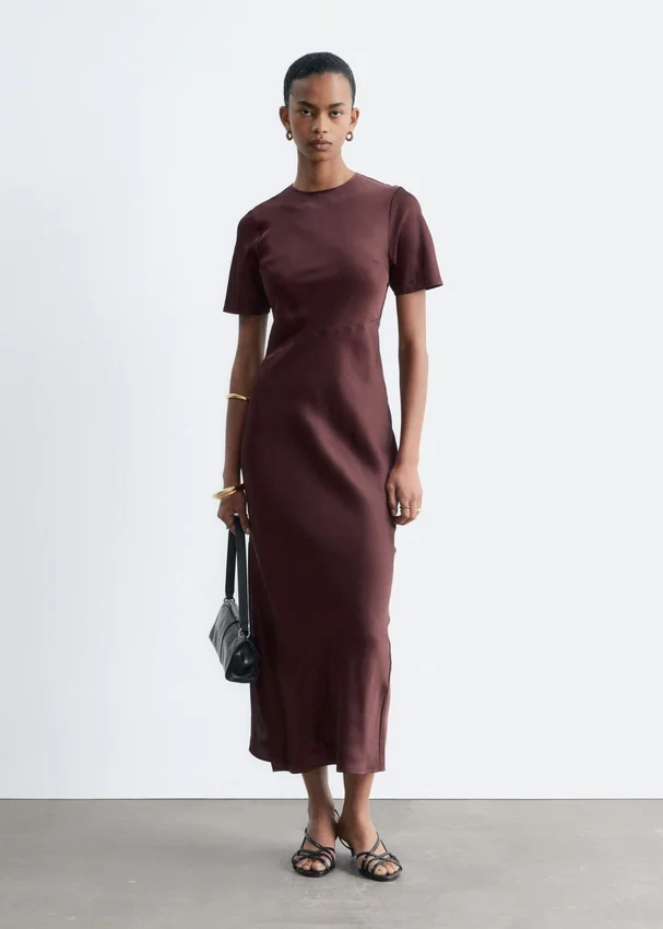 Paisley-Maxikleid aus Viskose Paisley-Maxikleid aus Viskose