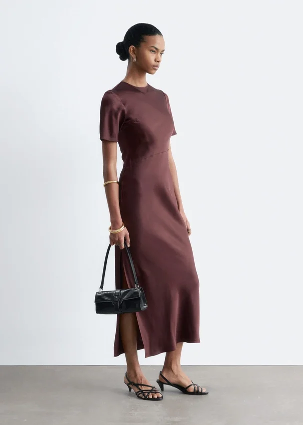 Paisley-Maxikleid aus Viskose Paisley-Maxikleid aus Viskose