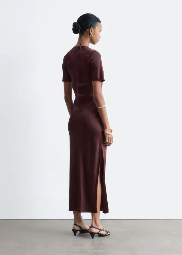 Paisley-Maxikleid aus Viskose Paisley-Maxikleid aus Viskose