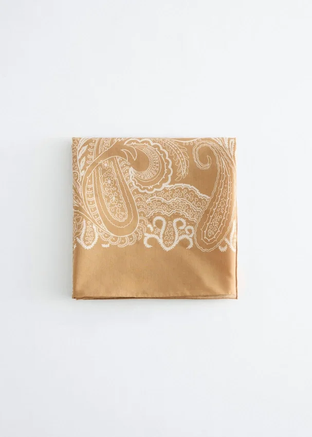 Paisley-Schal aus Seidenmischung Paisley-Schal aus Seidenmischung