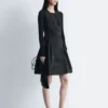 Peplum-Minikleid