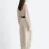 Plisseehose mit weitem Bein Plisseehose mit weitem Bein
